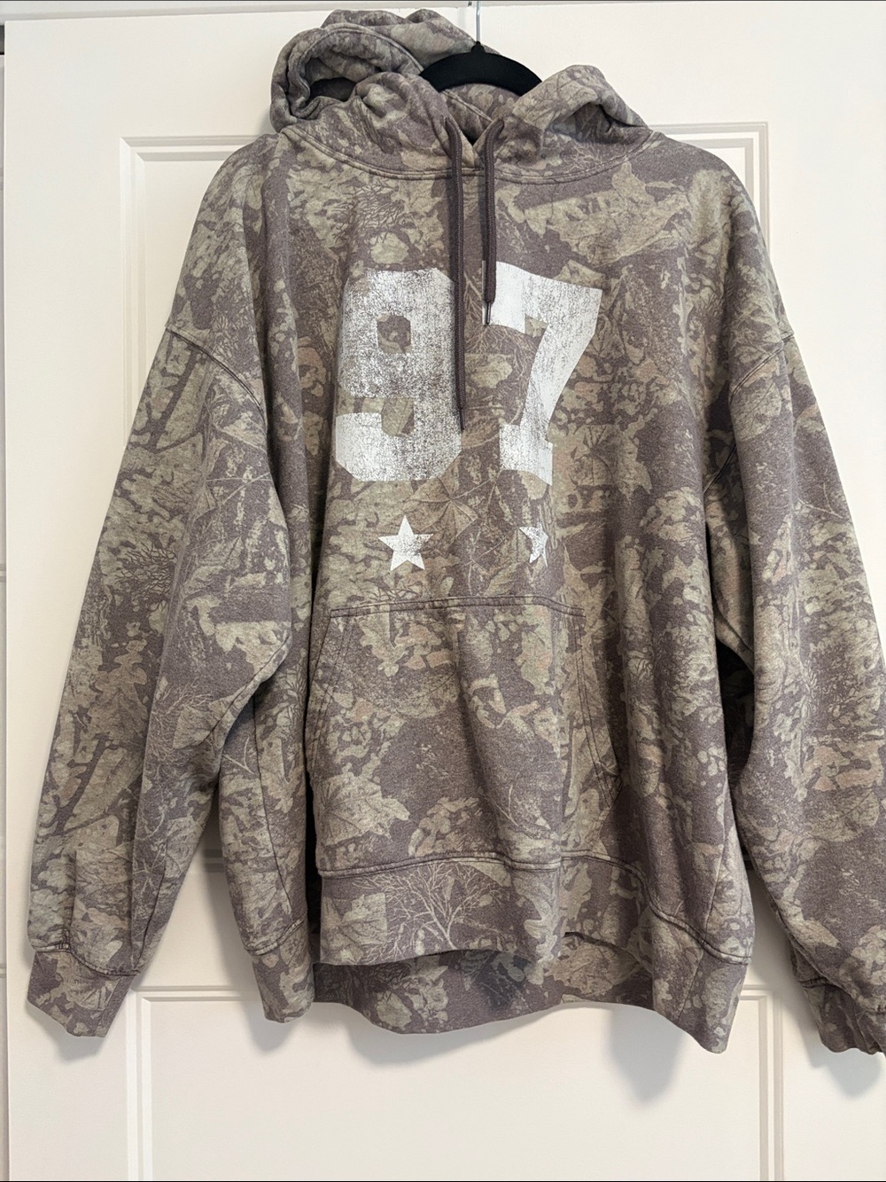 Urban Outfitters 87 camo Hoodie - Gray Camo Pullover